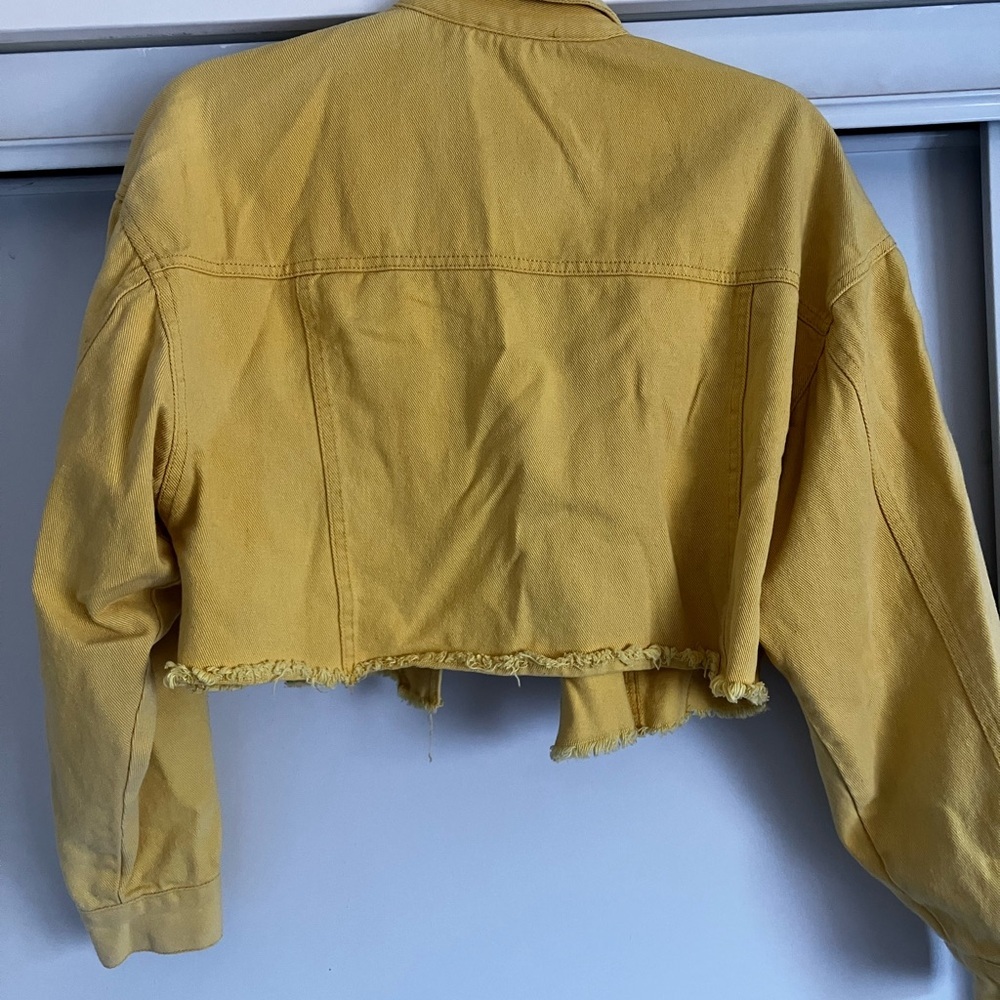 Vera & Lucy cropped denim jacket. - Picture 2 of 3